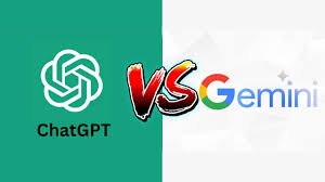 مقارنة بين ChatGPT و Gemini