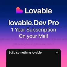 اشتراك سنة LOVABLE DEV PRO